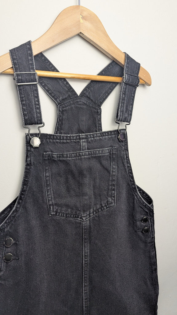 Next Black Denim Dungaree Dress - Girls 7 Years - Little Ones Preloved