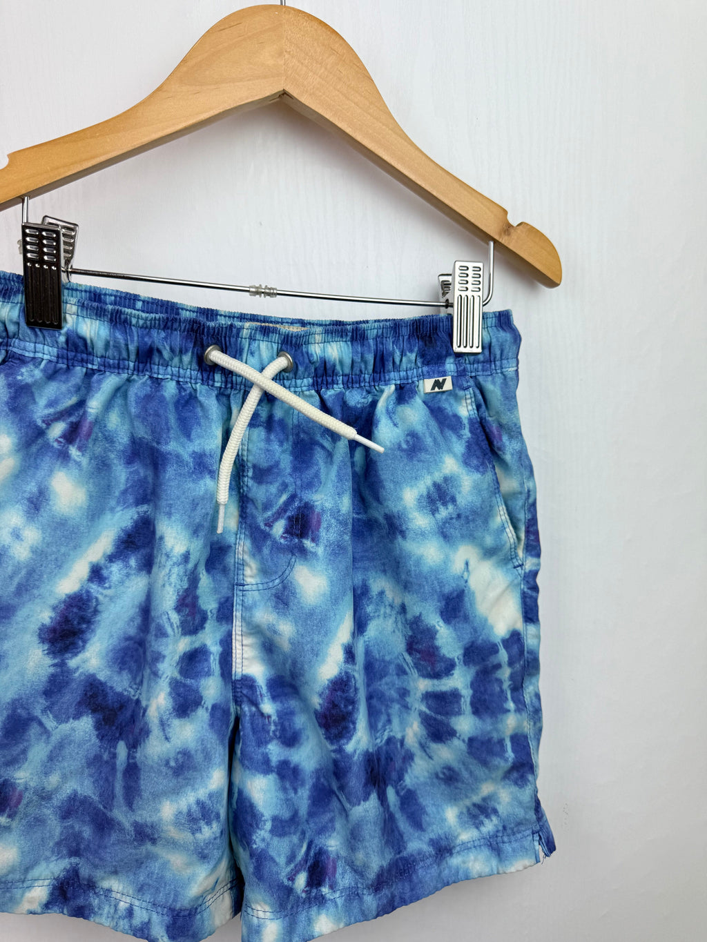 Next Blue Cloud Swim Shorts - Boys 8 Years - Little Ones Preloved. Second Hand Children's & Preloved Baby, Kids, Girls & Boys Clothes. UK online