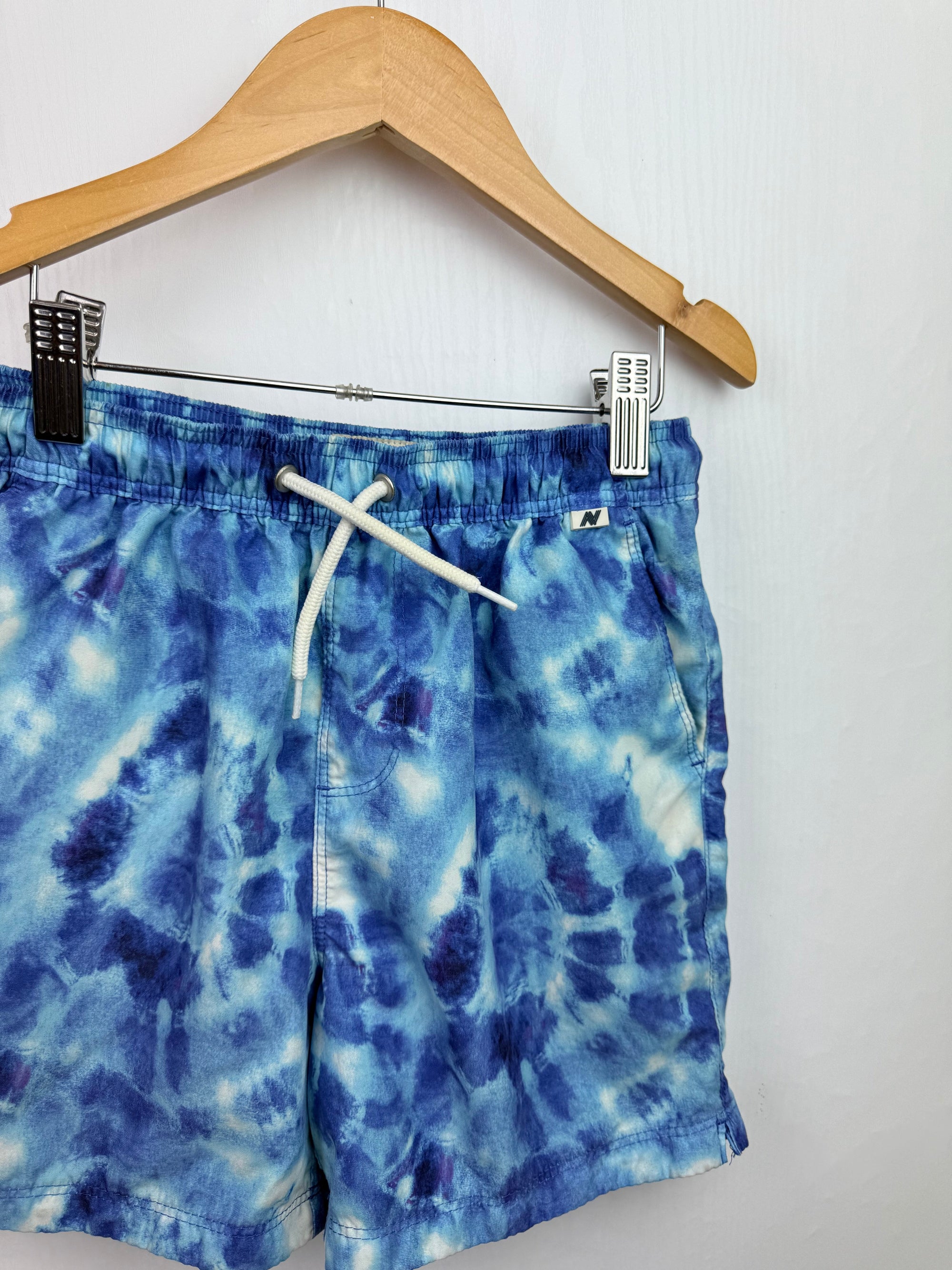 Next Blue Cloud Swim Shorts - Boys 8 Years - Little Ones Preloved. Second Hand Children's & Preloved Baby, Kids, Girls & Boys Clothes. UK online