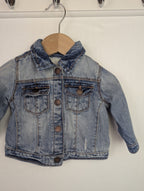 Next Blue Denim Jacket - Girls 3 - 6 Months - Little Ones Preloved. Second Hand Children's & Preloved Baby, Kids, Girls & Boys Clothes. UK online