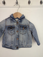 Next Blue Denim Jacket - Girls 3 - 6 Months - Little Ones Preloved. Second Hand Children's & Preloved Baby, Kids, Girls & Boys Clothes. UK online