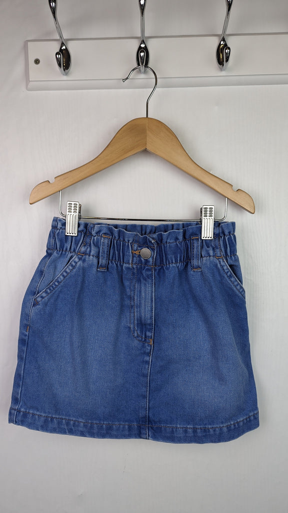 Next Blue Denim Skirt - Girls 7 Years Next Used, Preloved, Preworn & Second Hand Baby, Kids & Children's Clothing UK Online. Cheap affordable. Brands including Next, Joules, Nutmeg Morrisons, TU, F&F, H&M.