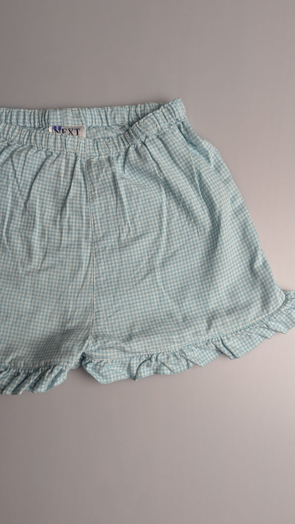 Next Blue Gingham Shorts - Baby Girls 3-6 Months Next Used, Preloved, Preworn & Second Hand Baby, Kids & Children's Clothing UK Online. Cheap affordable. Brands including Next, Joules, Nutmeg Morrisons, TU, F&F, H&M.