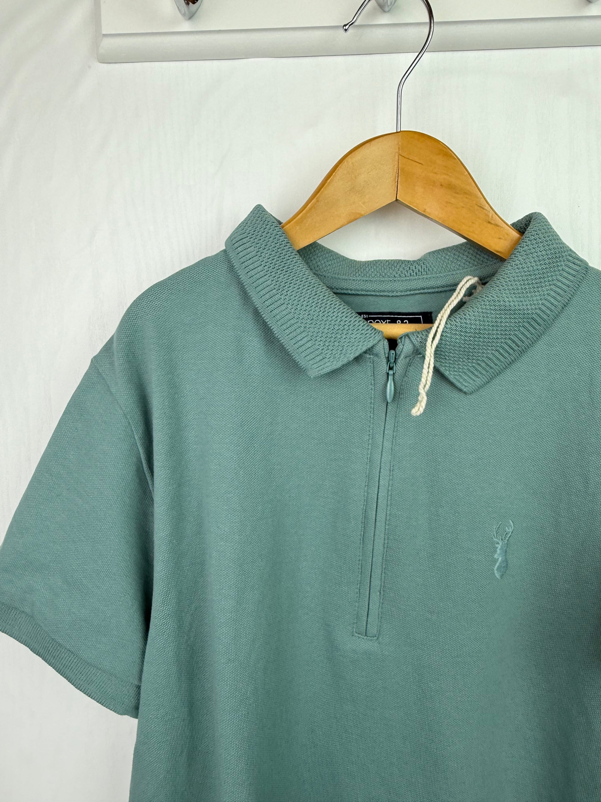 Next Blue Polo Shirt - Boys 13 Years - Little Ones Preloved. Second Hand Children's & Preloved Baby, Kids, Girls & Boys Clothes. UK online
