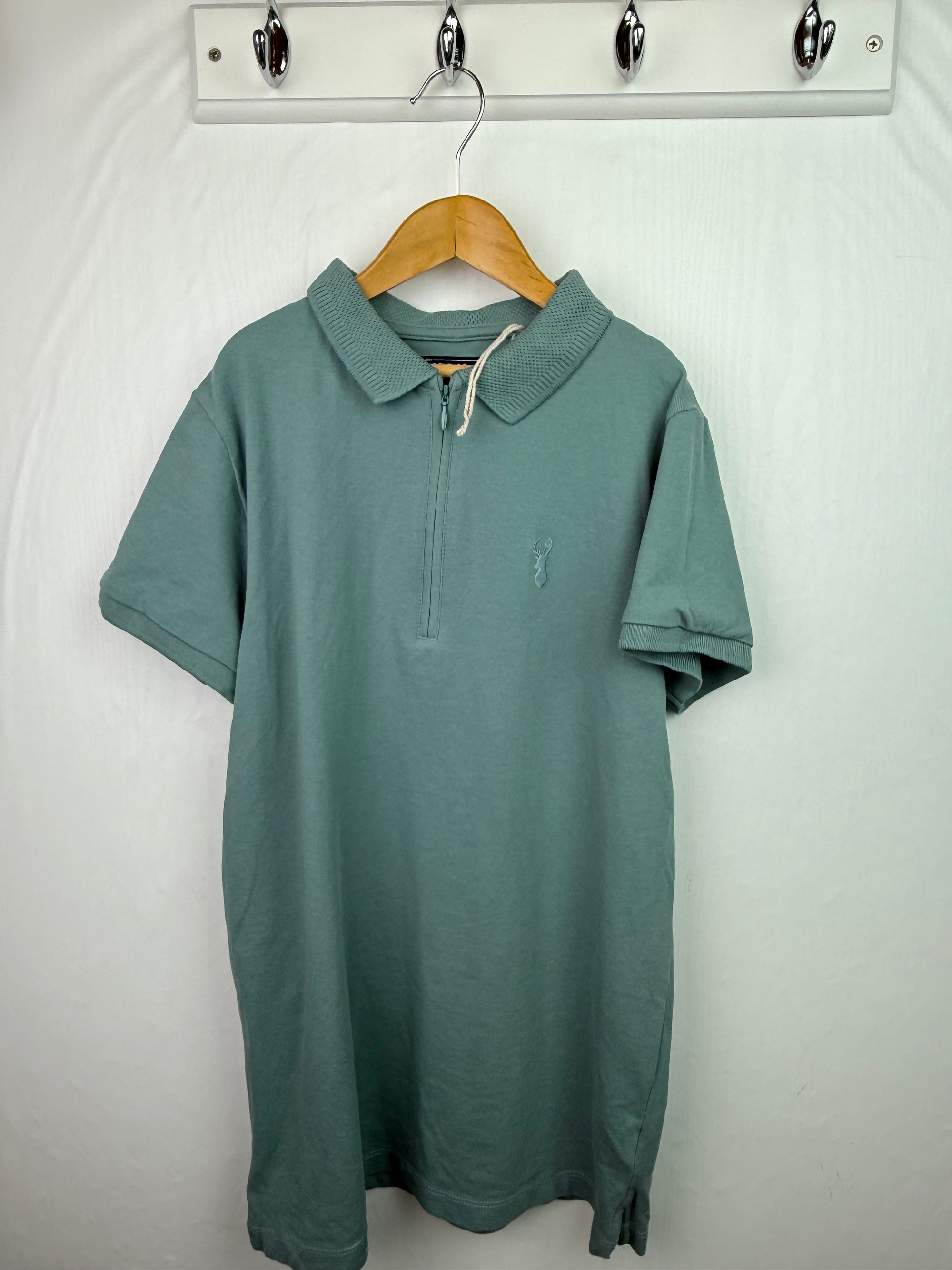 Next Blue Polo Shirt - Boys 13 Years - Little Ones Preloved. Second Hand Children's & Preloved Baby, Kids, Girls & Boys Clothes. UK online