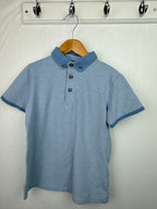 Next Blue Polo Shirt - Boys 8 Years - Little Ones Preloved. Second Hand Children's & Preloved Baby, Kids, Girls & Boys Clothes. UK online