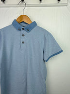 Next Blue Polo Shirt - Boys 8 Years - Little Ones Preloved. Second Hand Children's & Preloved Baby, Kids, Girls & Boys Clothes. UK online
