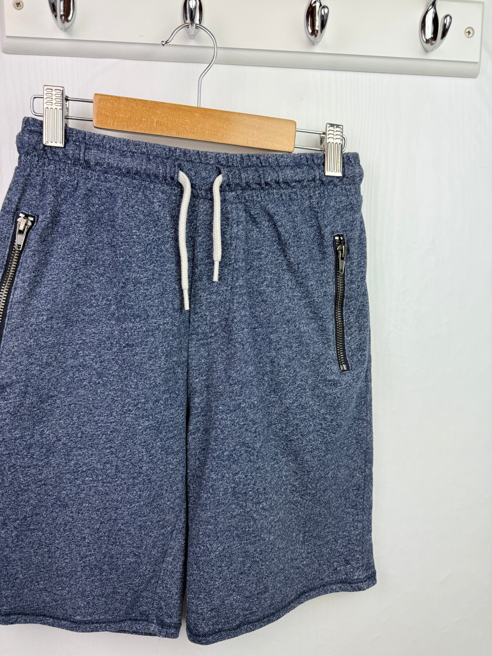 Next Blue Zip Shorts - Boys 11 Years - Little Ones Preloved. Second Hand Children's & Preloved Baby, Kids, Girls & Boys Clothes. UK online