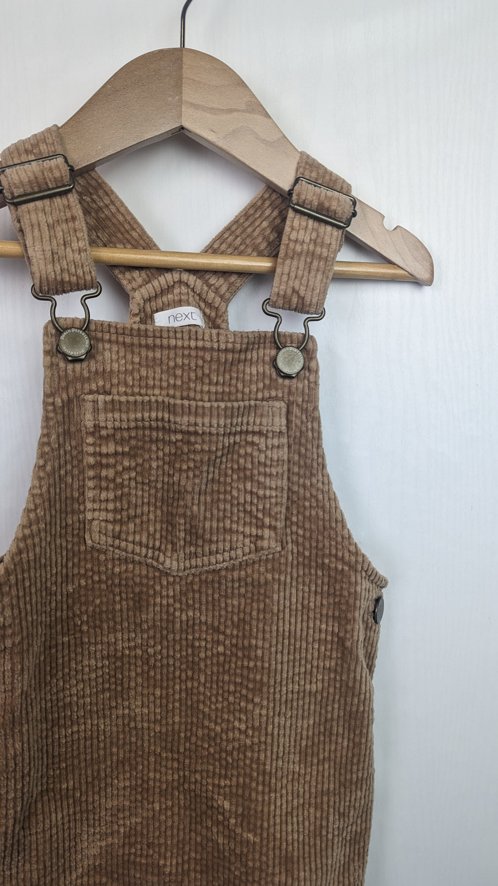 Next Brown Cord Dress - Girls 18 - 24 Months - Little Ones Preloved. Second Hand Children's & Preloved Baby, Kids, Girls & Boys Clothes. UK online