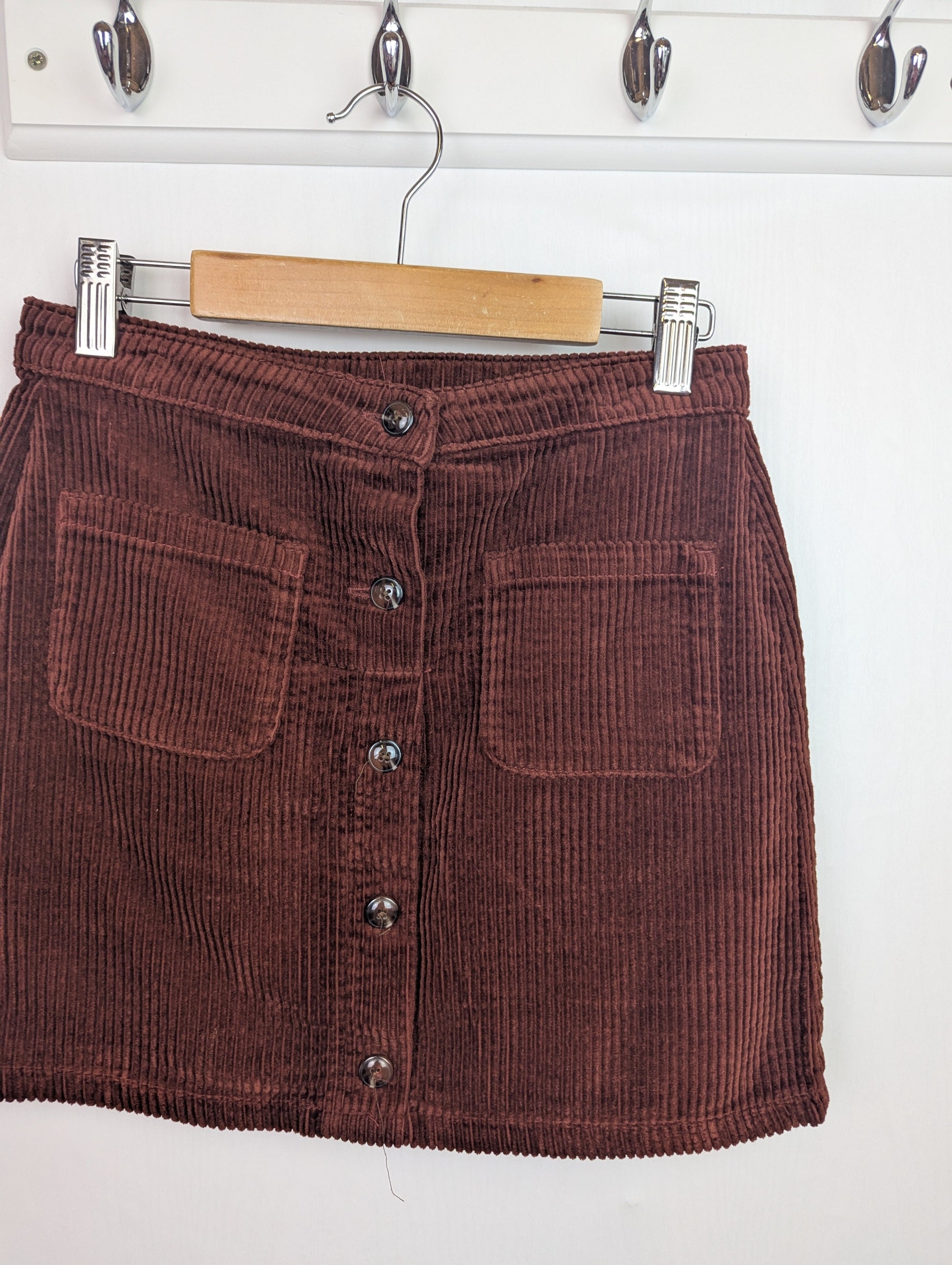 Next Brown Cord Skirt - Girls 10 Years - Little Ones Preloved. Second Hand Children's & Preloved Baby, Kids, Girls & Boys Clothes. UK online