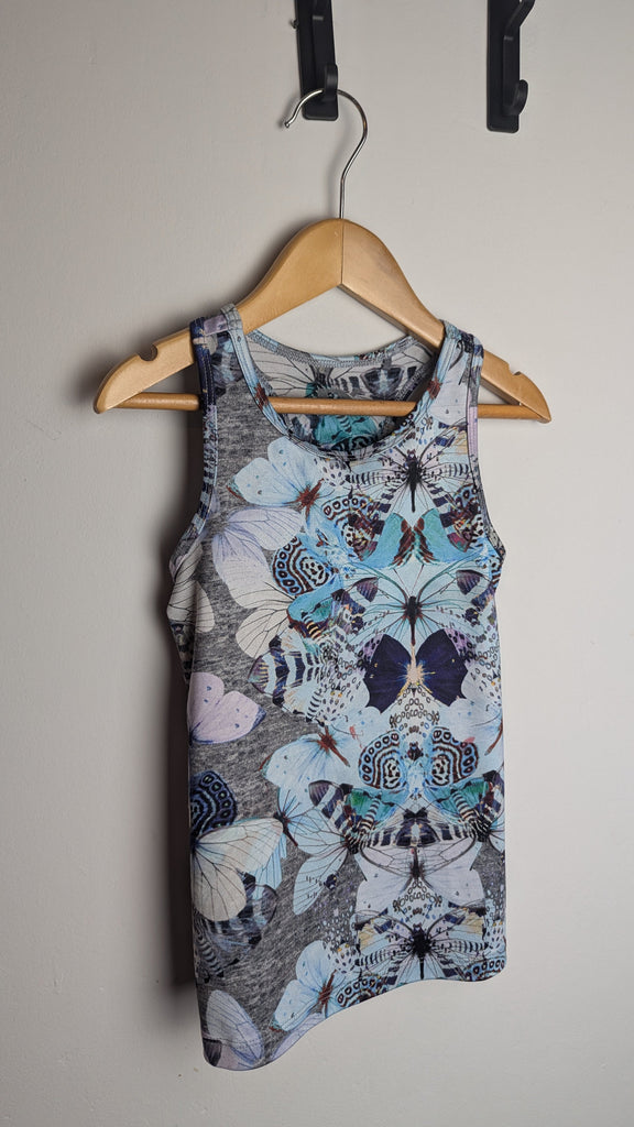 Next Butterfly Gym Top - Girls 4 Years Little Ones Preloved Used, Preloved, Preworn & Second Hand Baby, Kids & Children's Clothing UK Online. Cheap affordable. Brands including Next, Joules, Nutmeg Morrisons, TU, F&F, H&M.