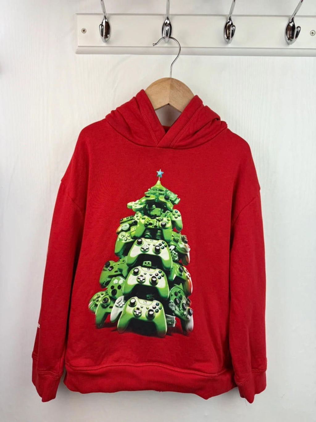 Next Christmas Gaming Hoodie - Boys 8 Years - Little Ones Preloved. Second Hand Children's & Preloved Baby, Kids, Girls & Boys Clothes. UK online