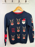 Next Christmas Knit Jumper - Boys 11 Years - Little Ones Preloved. Second Hand Children's & Preloved Baby, Kids, Girls & Boys Clothes. UK online