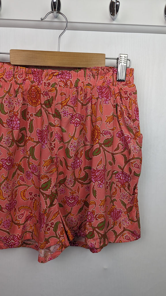 Next Coral Floral Shorts - Girls 12 Years Next Used, Preloved, Preworn & Second Hand Baby, Kids & Children's Clothing UK Online. Cheap affordable. Brands including Next, Joules, Nutmeg Morrisons, TU, F&F, H&M.