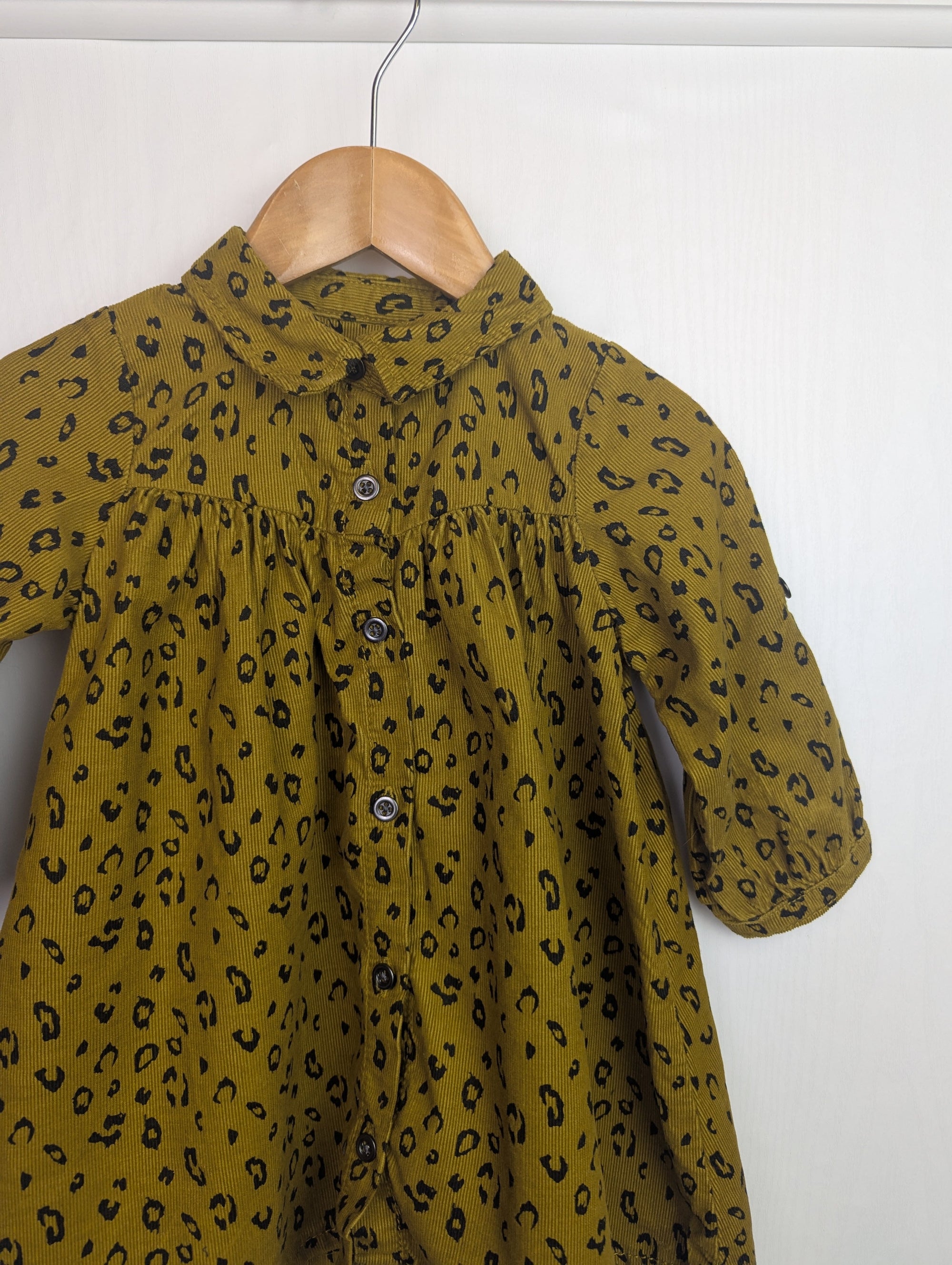 Next Cord Animal Print Dress - Girls 9 - 12 Months - Little Ones Preloved. Second Hand Children's & Preloved Baby, Kids, Girls & Boys Clothes. UK online