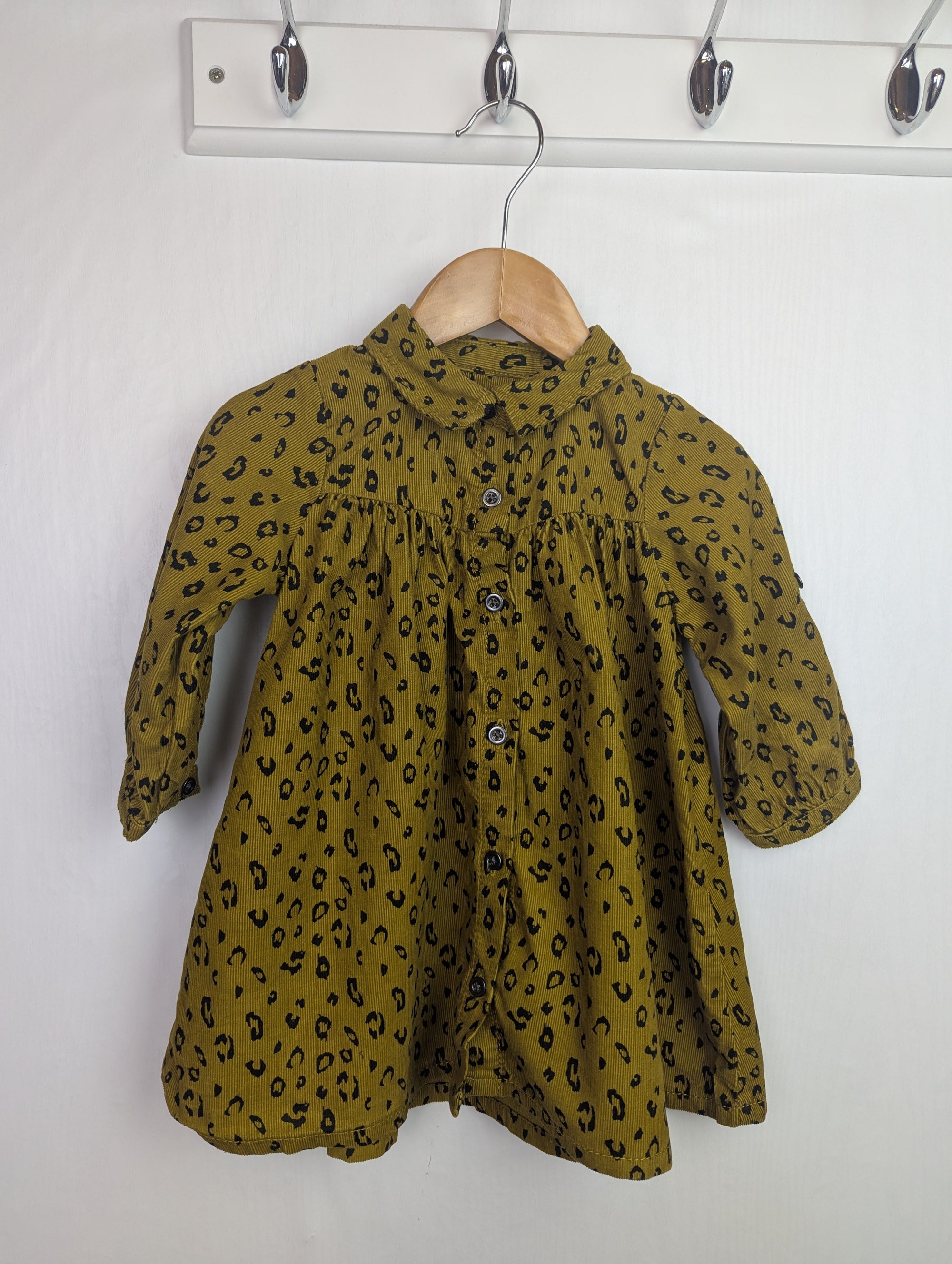 Next Cord Animal Print Dress - Girls 9 - 12 Months - Little Ones Preloved. Second Hand Children's & Preloved Baby, Kids, Girls & Boys Clothes. UK online