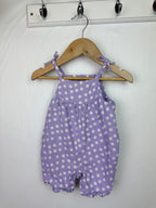 Next Cotton & Linen Romper - Girls 0 - 3 Months - Little Ones Preloved. Second Hand Children's & Preloved Baby, Kids, Girls & Boys Clothes. UK online