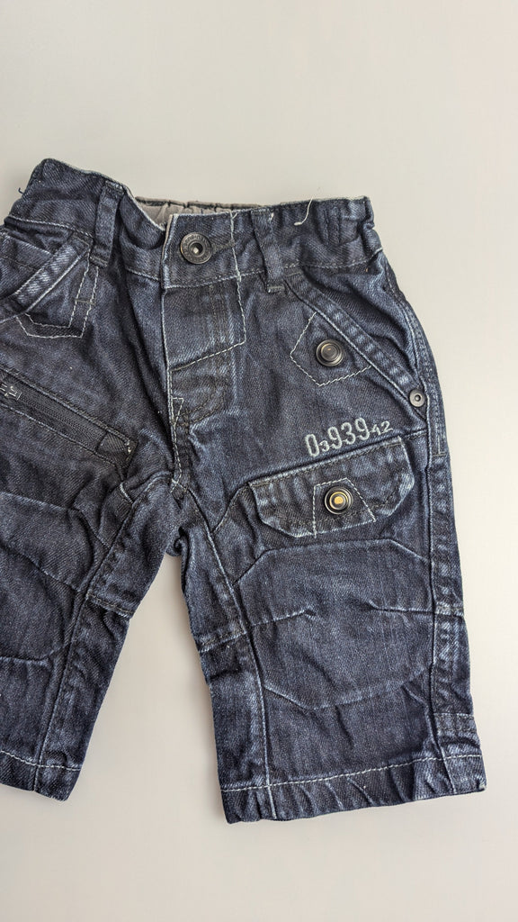 Next Dark Blue Denim Jeans - Boys 3-6 Months Next Used, Preloved, Preworn & Second Hand Baby, Kids & Children's Clothing UK Online. Cheap affordable. Brands including Next, Joules, Nutmeg Morrisons, TU, F&F, H&M.