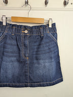Next Dark Blue Denim Skirt - Girls 10 Years - Little Ones Preloved. Second Hand Children's & Preloved Baby, Kids, Girls & Boys Clothes. UK online