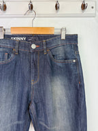 Next Dark Blue Skinny Jeans - Boys 15 Years - Little Ones Preloved. Second Hand Children's & Preloved Baby, Kids, Girls & Boys Clothes. UK online