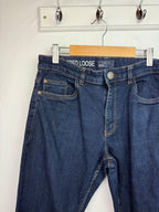 Next Dark Denim Loose Jeans - Boys 12 Years - Little Ones Preloved. Second Hand Children's & Preloved Baby, Kids, Girls & Boys Clothes. UK online