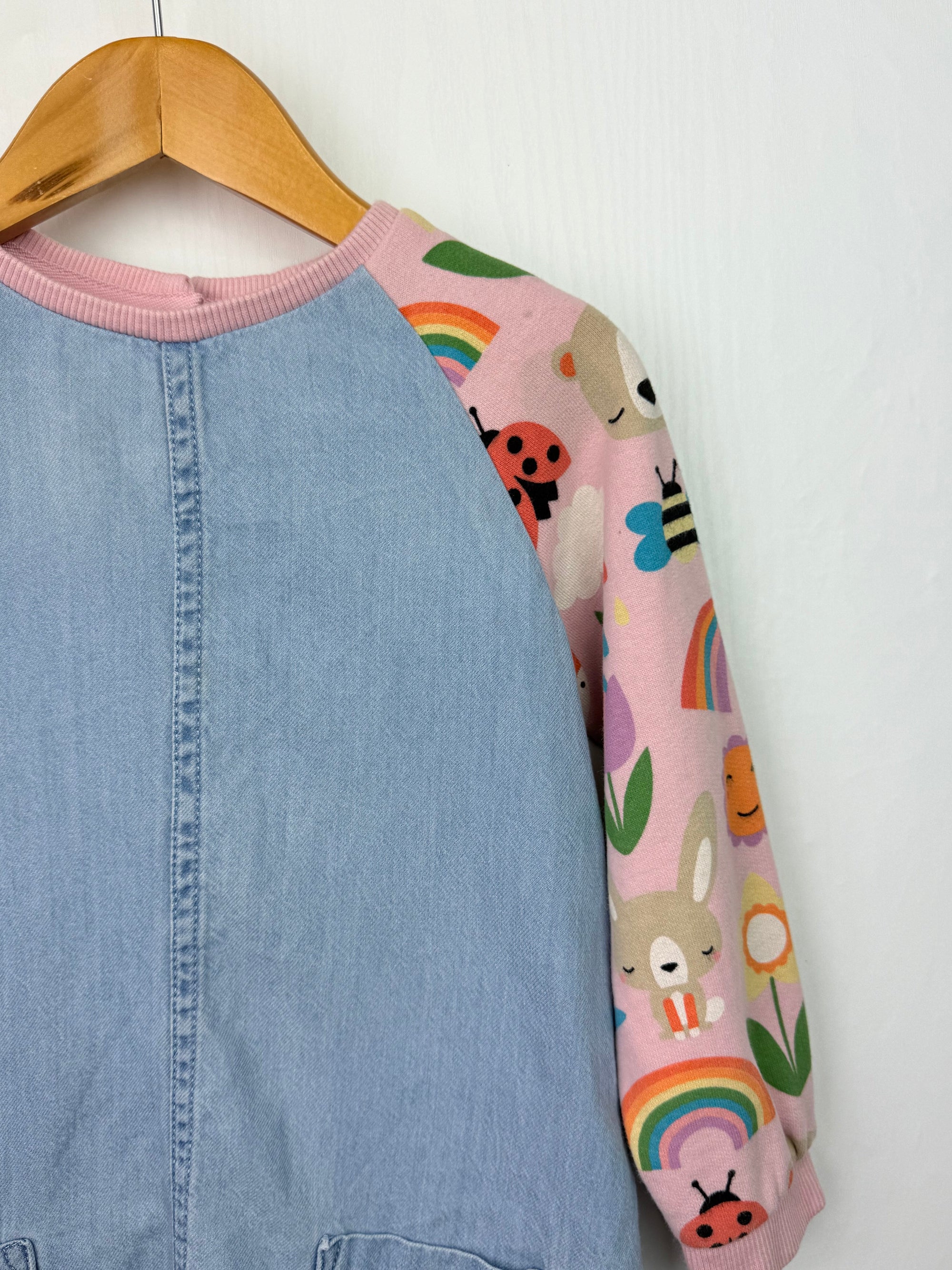 Next Denim Jumper Dress - Girls 3 - 4 Years - Little Ones Preloved. Second Hand Children's & Preloved Baby, Kids, Girls & Boys Clothes. UK online