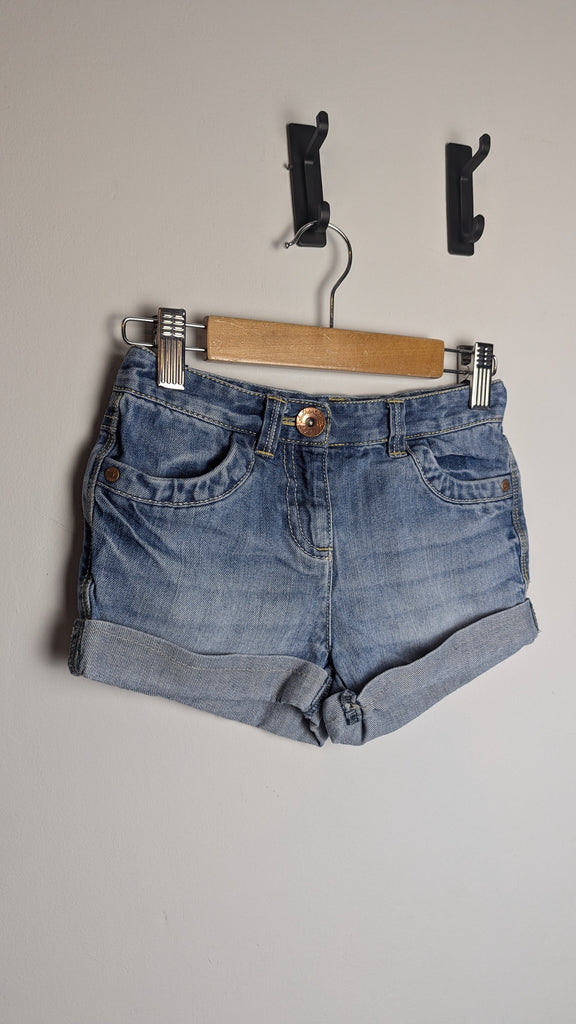 Next Denim Mini Shorts - Girls 6 Years Little Ones Preloved Used, Preloved, Preworn & Second Hand Baby, Kids & Children's Clothing UK Online. Cheap affordable. Brands including Next, Joules, Nutmeg Morrisons, TU, F&F, H&M.