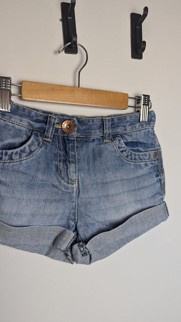 Next Denim Mini Shorts - Girls 6 Years Little Ones Preloved Used, Preloved, Preworn & Second Hand Baby, Kids & Children's Clothing UK Online. Cheap affordable. Brands including Next, Joules, Nutmeg Morrisons, TU, F&F, H&M.