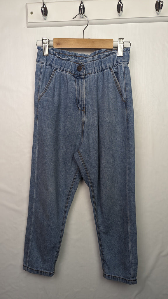 Next denim paper bag jeans 7y Next Used, Preloved, Preworn & Second Hand Baby, Kids & Children's Clothing UK Online. Cheap affordable. Brands including Next, Joules, Nutmeg Morrisons, TU, F&F, H&M.