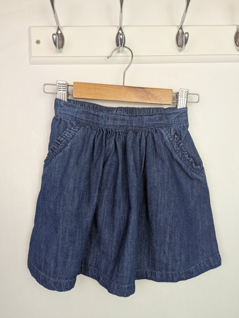 Next Denim Pocket Skirt - Girls 3-4 Years Little Ones Preloved Used, Preloved, Preworn Baby, Girls & Boys Clothes. Kids & Children's second hand Clothing UK Online. Cheap affordable. Brands including Next, Joules, Nutmeg Morrisons, TU, F&F, H&M.