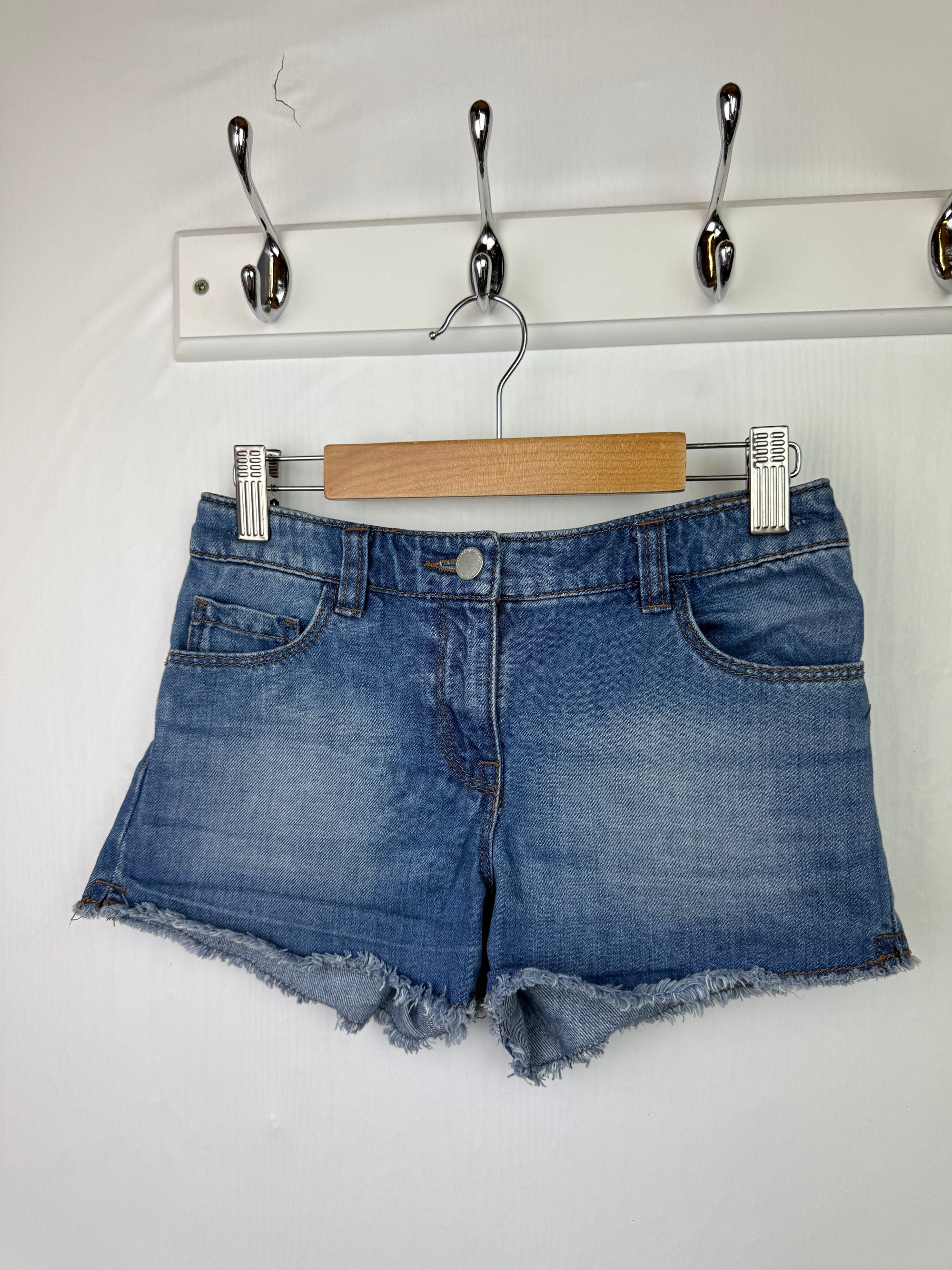 Next Denim Shorts - Girls 9 Years - Little Ones Preloved. Second Hand Children's & Preloved Baby, Kids, Girls & Boys Clothes. UK online