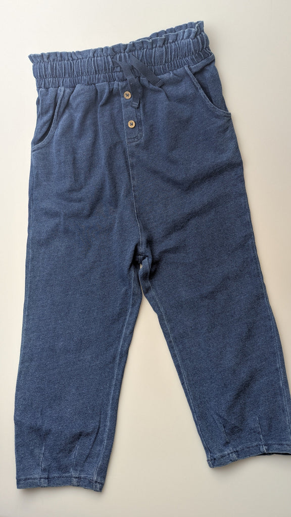 Next Denim Trousers - Girls 3-4 Years Little Ones Preloved Used, Preloved, Preworn Baby, Girls & Boys Clothes. Kids & Children's second hand Clothing UK Online. Cheap affordable. Brands including Next, Joules, Nutmeg Morrisons, TU, F&F, H&M.