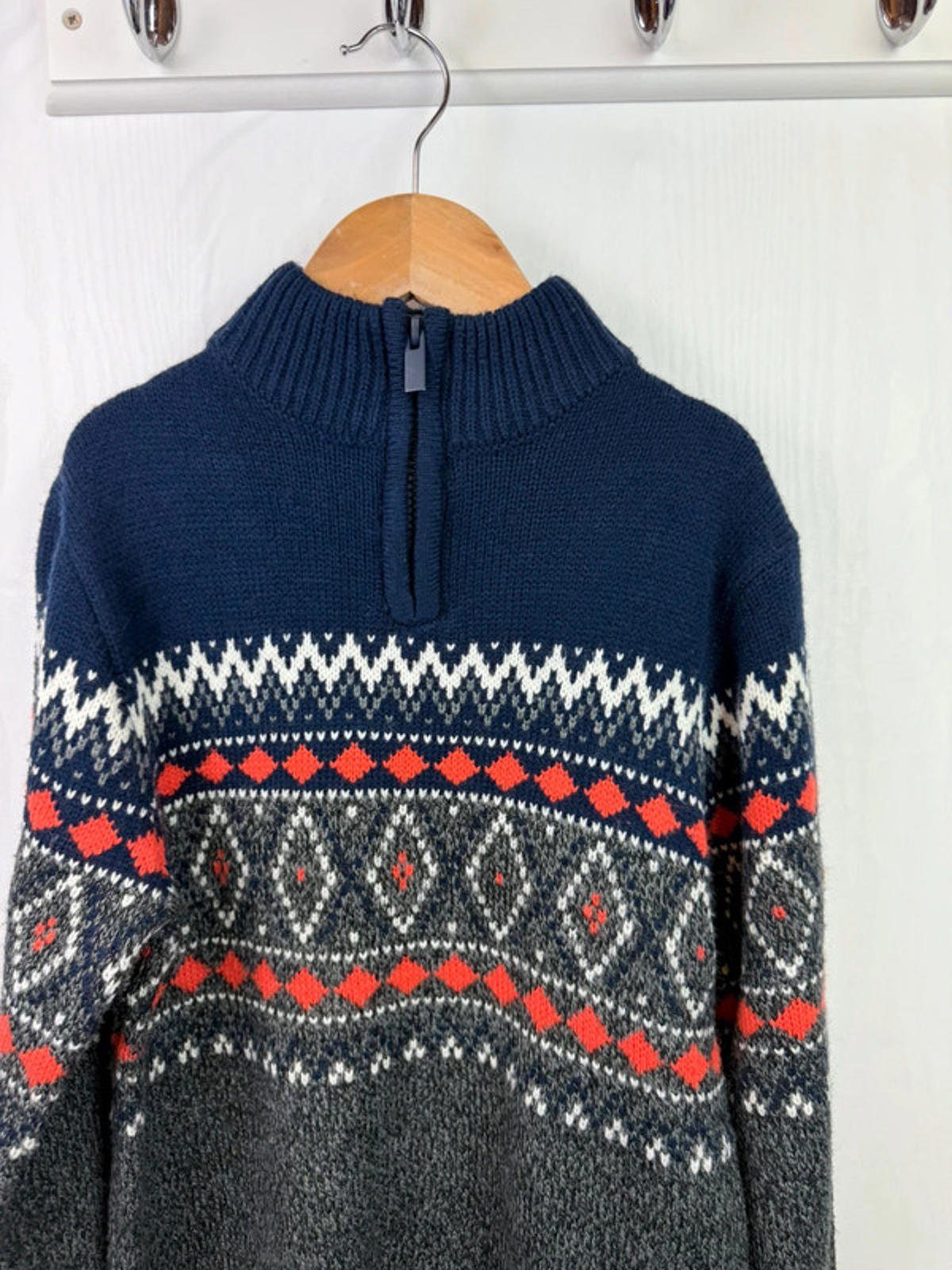 Next Fair Isle Knit Jumper - Boys 10 Years - Little Ones Preloved. Second Hand Children's & Preloved Baby, Kids, Girls & Boys Clothes. UK online