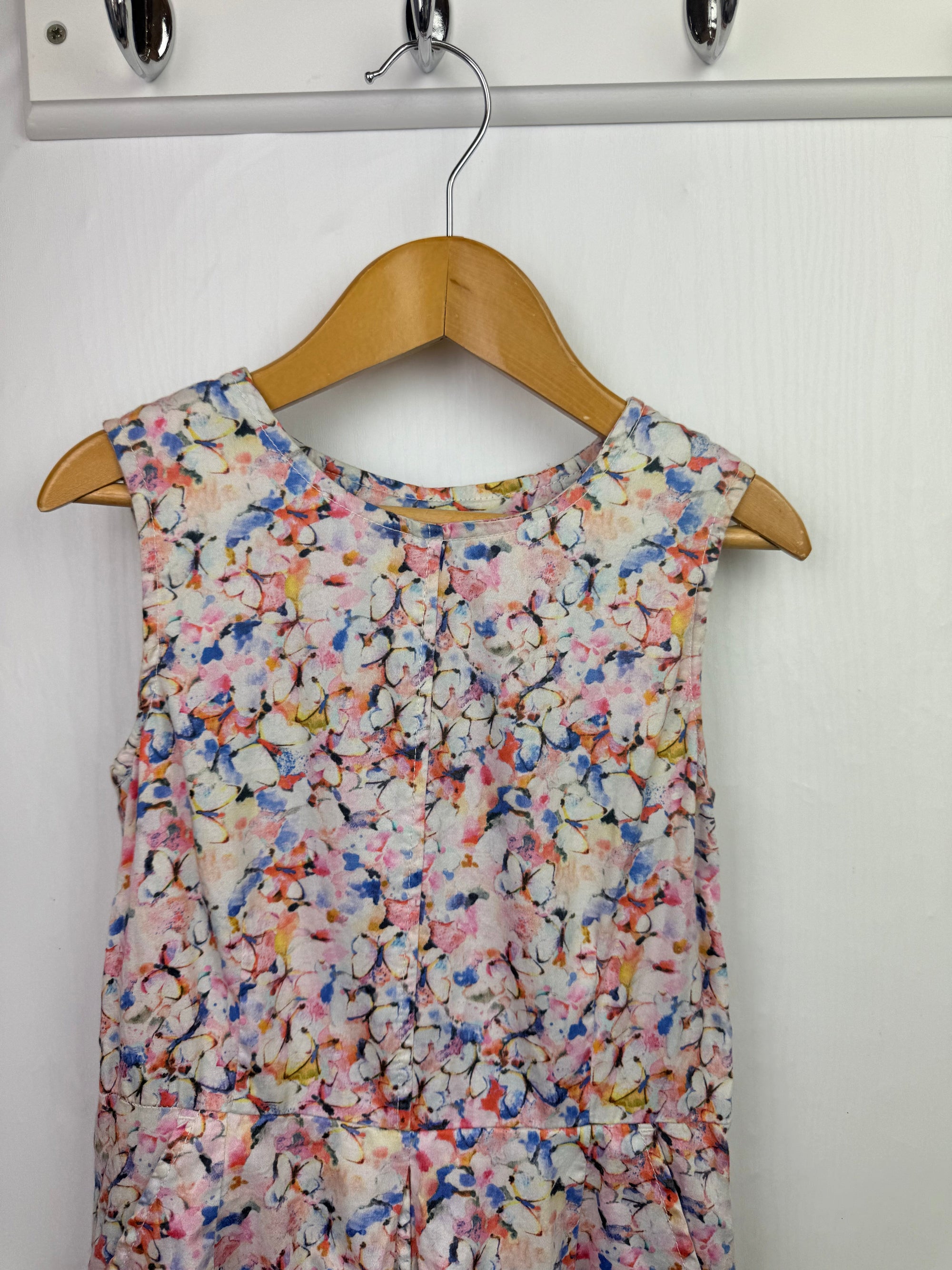 Next Floral Playsuit - Girls 7 Years - Little Ones Preloved. Second Hand Children's & Preloved Baby, Kids, Girls & Boys Clothes. UK online
