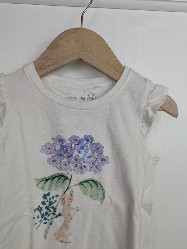 Next Floral Pyjama Top - Girls 2-3 Years Little Ones Preloved Used, Preloved, Preworn Baby, Girls & Boys Clothes. Kids & Children's second hand Clothing UK Online. Cheap affordable. Brands including Next, Joules, Nutmeg Morrisons, TU, F&F, H&M.