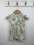 Next Floral Romper - Baby Girls 0 - 3 Months - Little Ones Preloved. Second Hand Children's & Preloved Baby, Kids, Girls & Boys Clothes. UK online