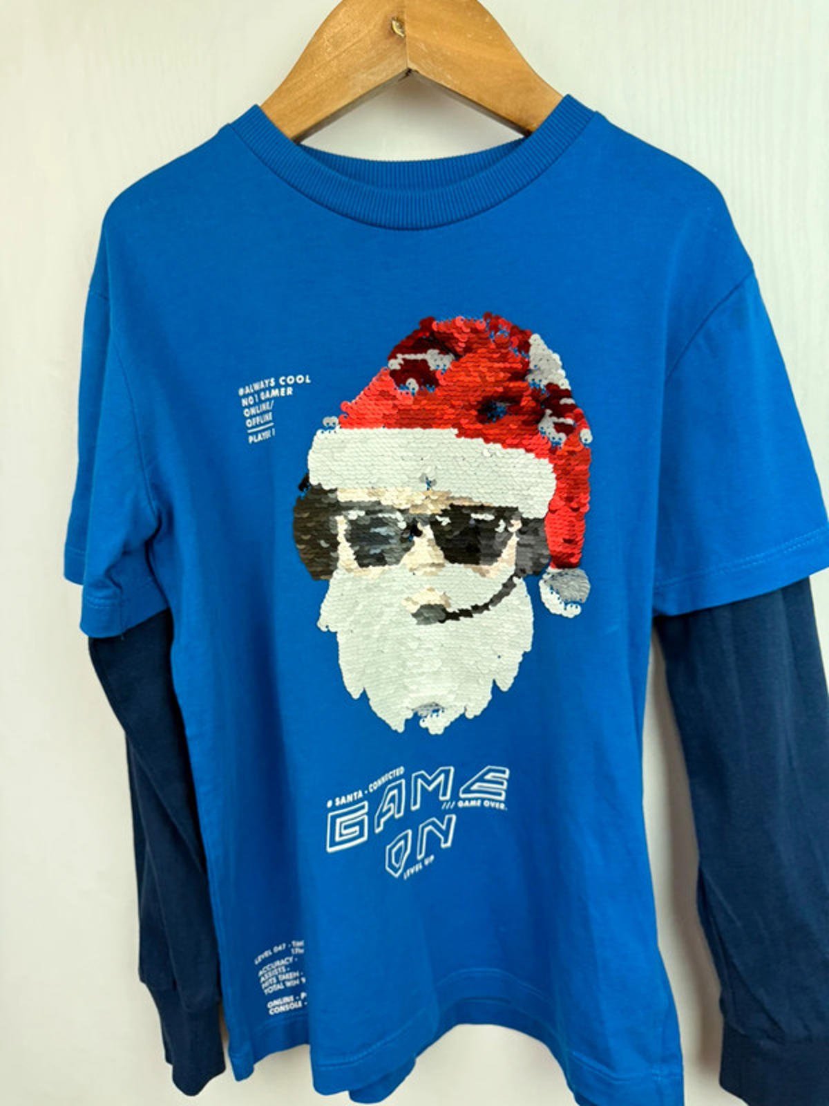 Next Gaming Santa Top - Boys 7 Years - Little Ones Preloved. Second Hand Children's & Preloved Baby, Kids, Girls & Boys Clothes. UK online