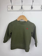 Next Green Dinosaur Sweater - Boys 9 - 12 Months - Little Ones Preloved. Second Hand Children's & Preloved Baby, Kids, Girls & Boys Clothes. UK online