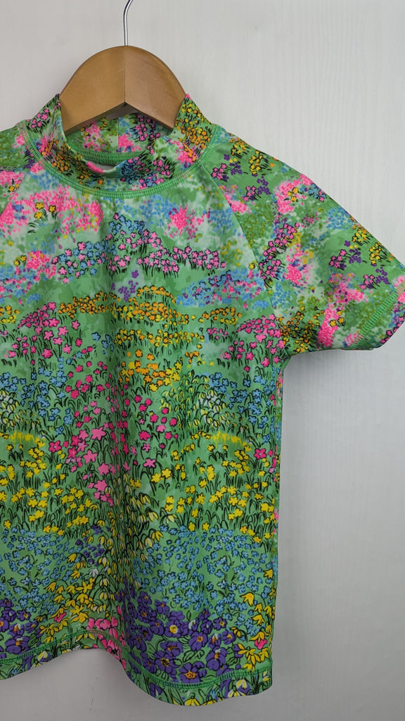 Next Green Floral Swim Top - Girls 5 Years Next Used, Preloved, Preworn & Second Hand Baby, Kids & Children's Clothing UK Online. Cheap affordable. Brands including Next, Joules, Nutmeg Morrisons, TU, F&F, H&M.