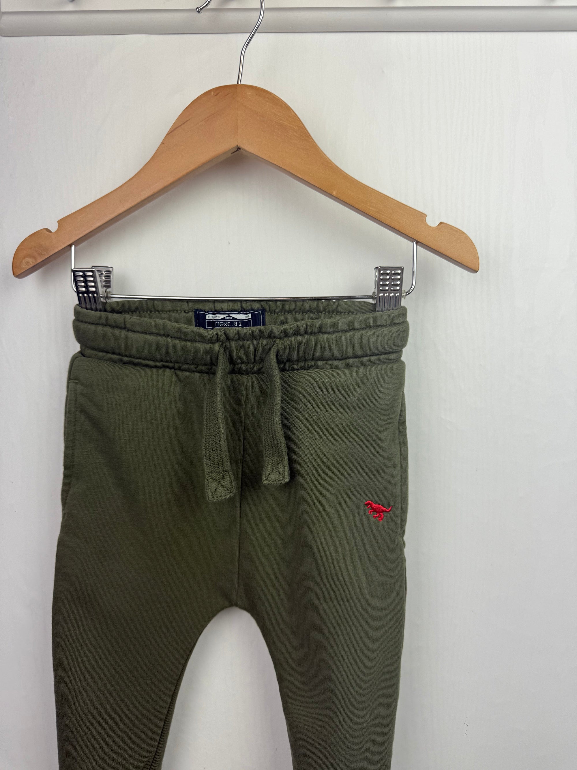 Next Green Jogging Bottoms - Boys 9 - 12 Months - Little Ones Preloved. Second Hand Children's & Preloved Baby, Kids, Girls & Boys Clothes. UK online
