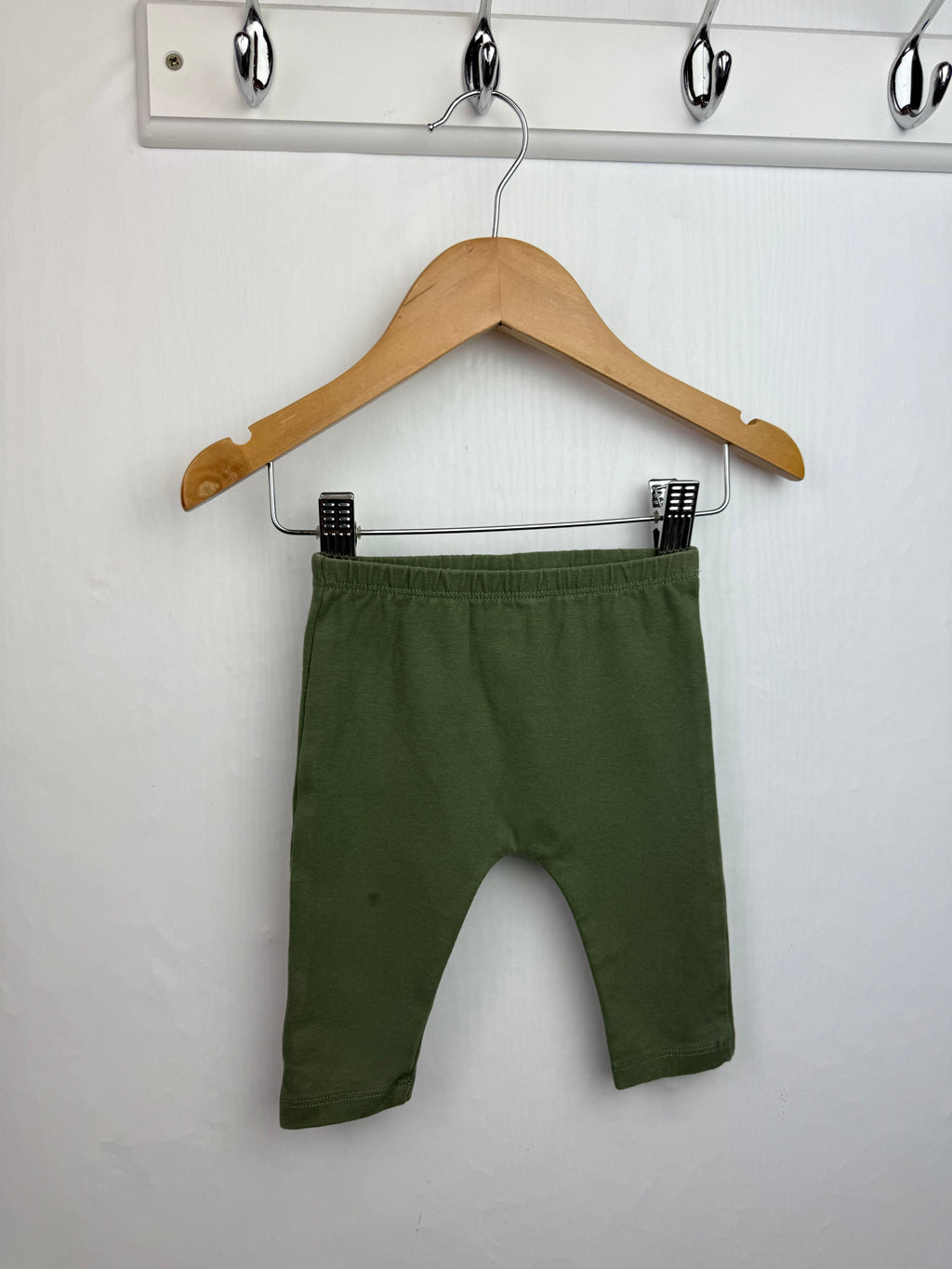 Next Green Leggings - Baby Boys 3 - 6 Months - Little Ones Preloved. Second Hand Children's & Preloved Baby, Kids, Girls & Boys Clothes. UK online