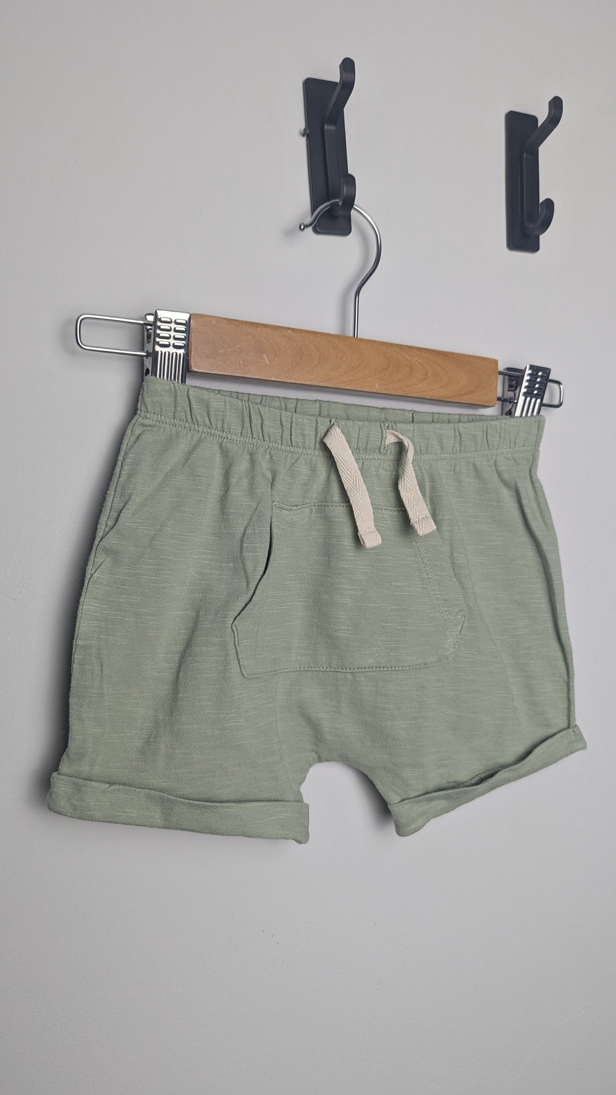 Next Green Pocket Shorts - Baby Boys 3 - 6 Months - Little Ones Preloved. Second Hand Children's & Preloved Baby, Kids, Girls & Boys Clothes. UK online