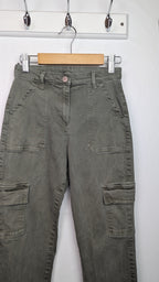 Next Green Straight Denim Jeans - Unisex 11 Years - Little Ones Preloved. Second Hand Children's & Preloved Baby, Kids, Girls & Boys Clothes. UK online