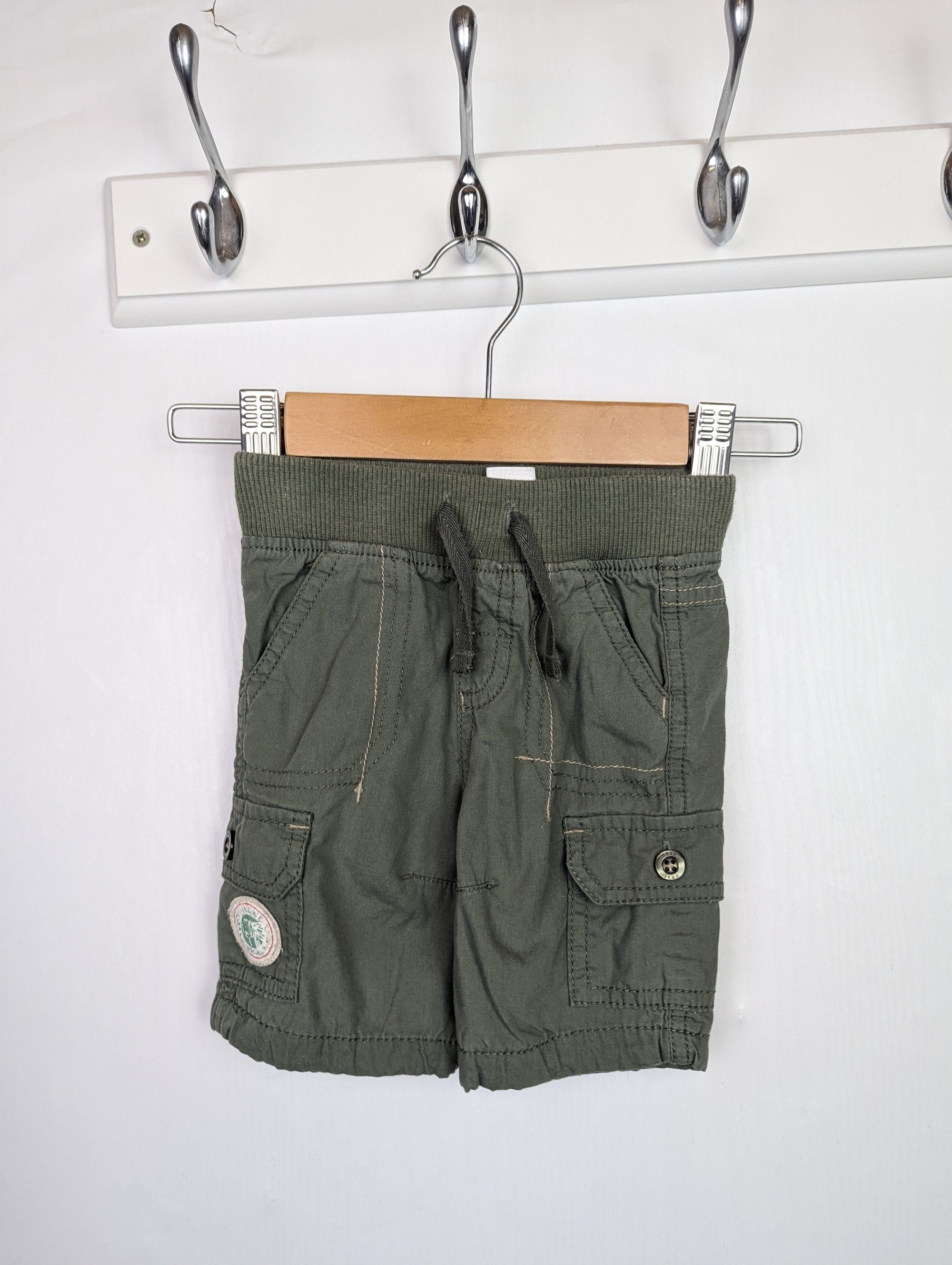 Next Green Trousers - Boys 0 - 1 Month - Little Ones Preloved. Second Hand Children's & Preloved Baby, Kids, Girls & Boys Clothes. UK online
