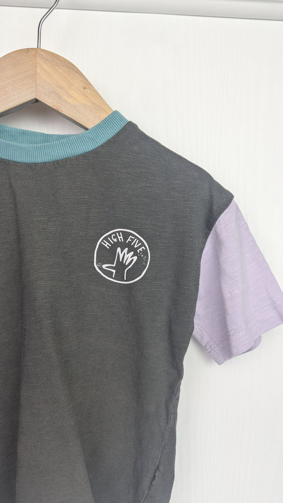 Next Grey & Lilac High Five Top - Boys 18-24 Months Next Used, Preloved, Preworn & Second Hand Baby, Kids & Children's Clothing UK Online. Cheap affordable. Brands including Next, Joules, Nutmeg Morrisons, TU, F&F, H&M.