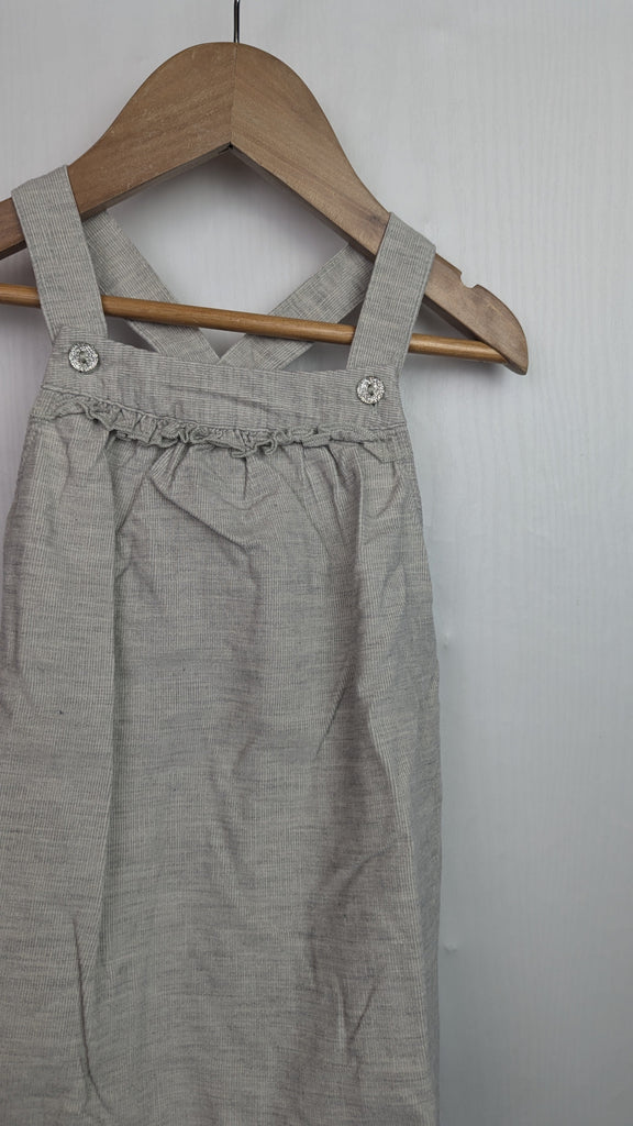 Next Light Beige Cord Dress - Girls 12-18 Months Little Ones Preloved Used, Preloved, Preworn Baby, Girls & Boys Clothes. Kids & Children's second hand Clothing UK Online. Cheap affordable. Brands including Next, Joules, Nutmeg Morrisons, TU, F&F, H&M.