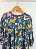Next Long Sleeve Christmas Dress - Girls 3 - 4 Years - Little Ones Preloved. Second Hand Children's & Preloved Baby, Kids, Girls & Boys Clothes. UK online