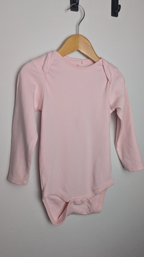 Next Long Sleeve Pink Bodysuit - Girls 18-24 Months Little Ones Preloved Used, Preloved, Preworn & Second Hand Baby, Kids & Children's Clothing UK Online. Cheap affordable. Brands including Next, Joules, Nutmeg Morrisons, TU, F&F, H&M.