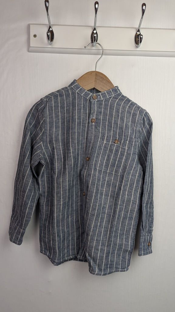 Next Long Sleeve Striped Shirt - Boys 4 Years Little Ones Preloved Used, Preloved, Preworn & Second Hand Baby, Kids & Children's Clothing UK Online. Cheap affordable. Brands including Next, Joules, Nutmeg Morrisons, TU, F&F, H&M.