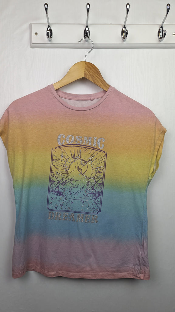 Next Multicolour Cosmic Dreamer Top - Girls 12 Years Next Used, Preloved, Preworn & Second Hand Baby, Kids & Children's Clothing UK Online. Cheap affordable. Brands including Next, Joules, Nutmeg Morrisons, TU, F&F, H&M.